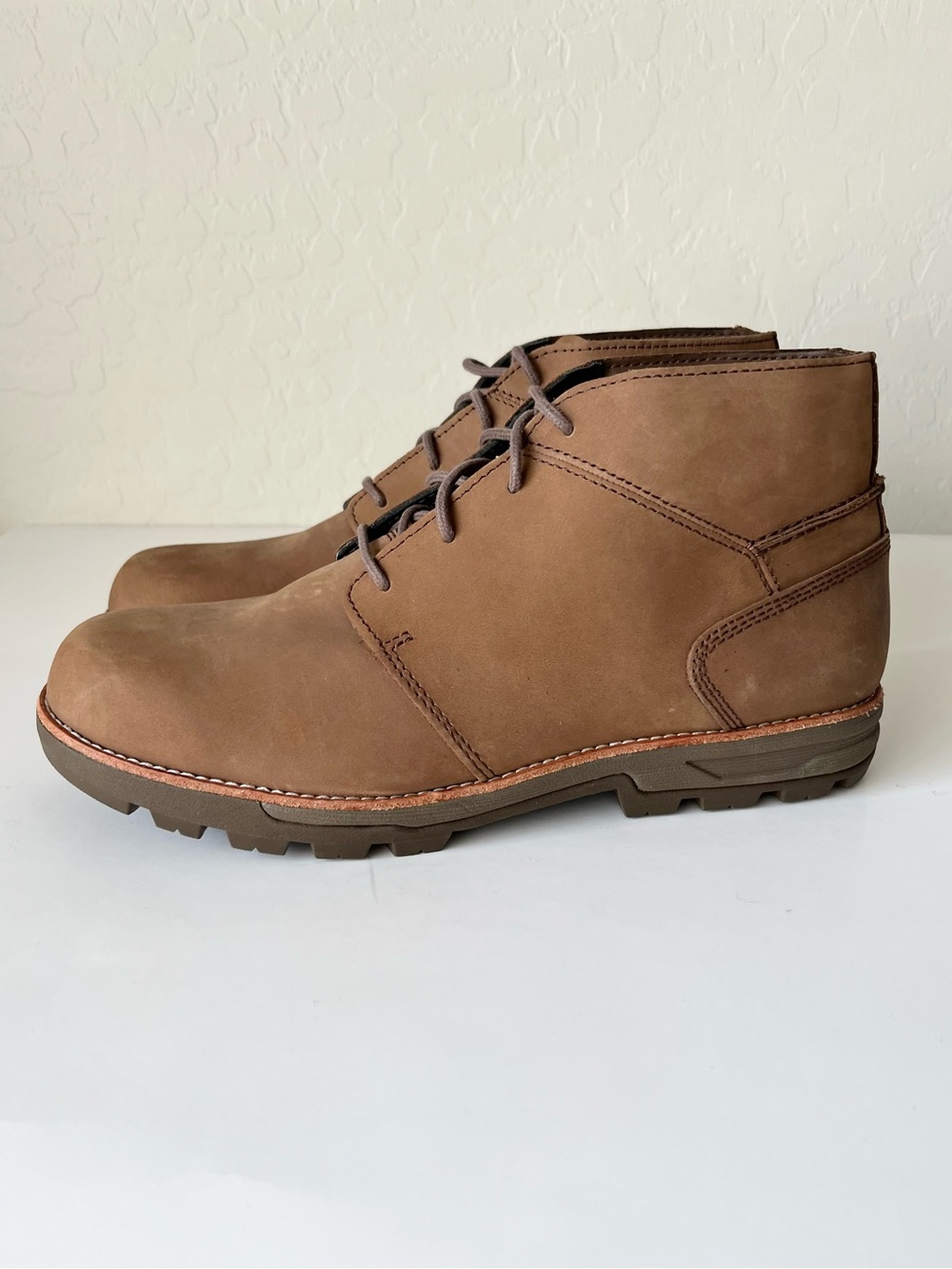 Red Wings Worx boots Zinc Chukka Soft-Toe leather boots NEW 10 slip resistant - Picture 4 of 13